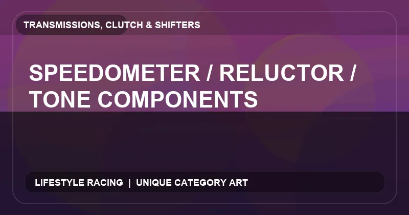 Speedometer / Reluctor / Tone Components